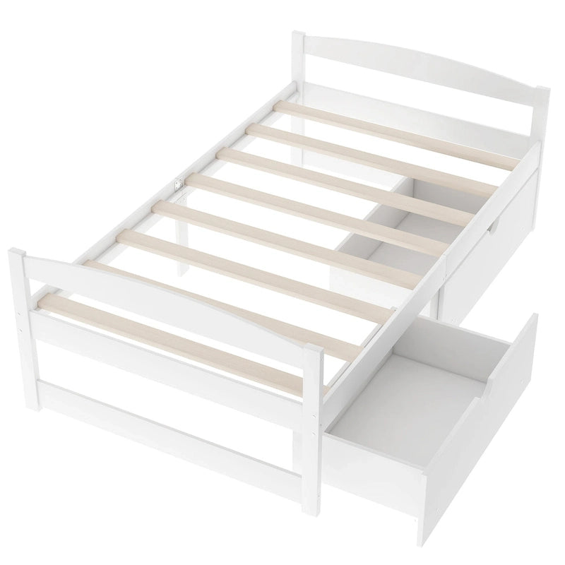 Lit plateforme simple