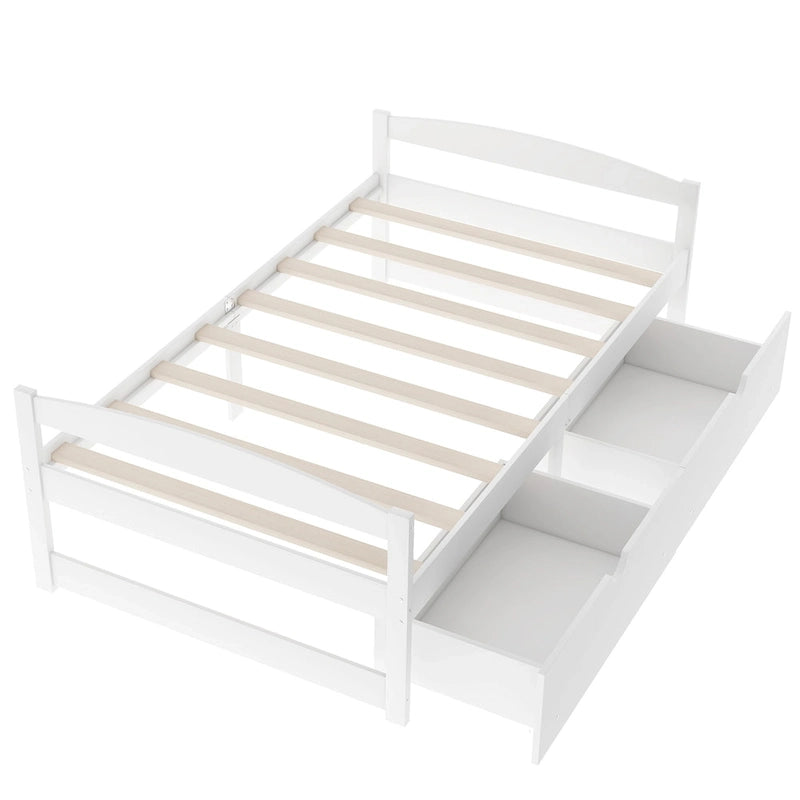 Lit plateforme simple