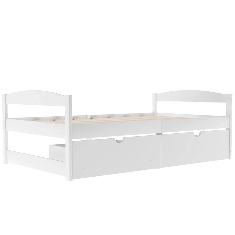 Lit plateforme simple