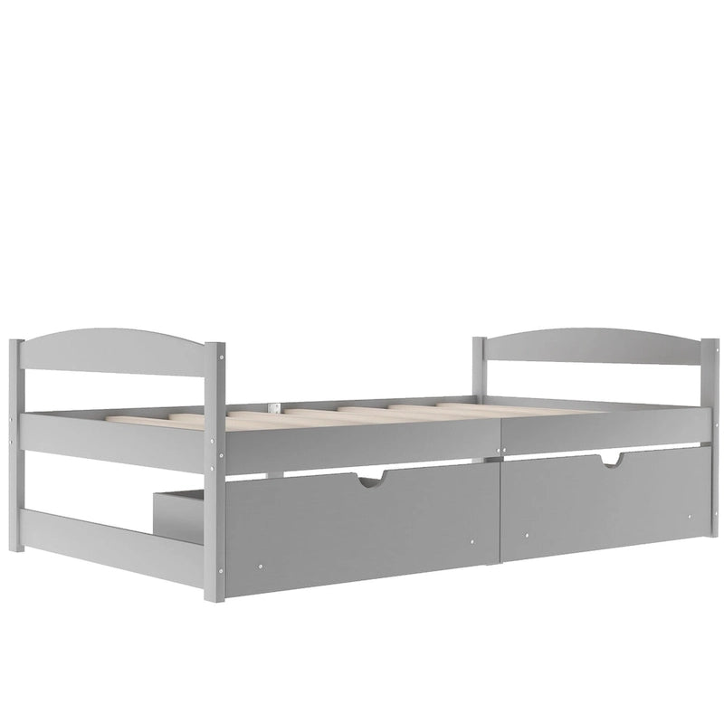 Lit plateforme simple