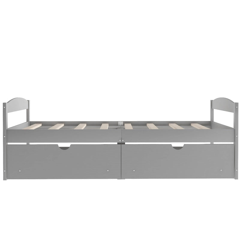 Lit plateforme simple