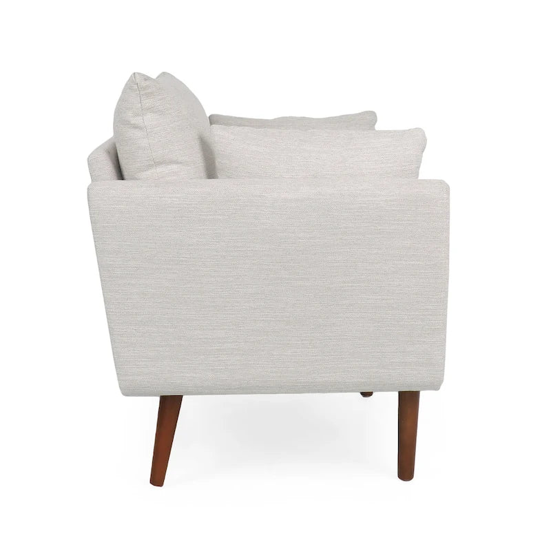 Fauteuil club rembourré Gould avec coussins décoratifs par Christopher Knight Home