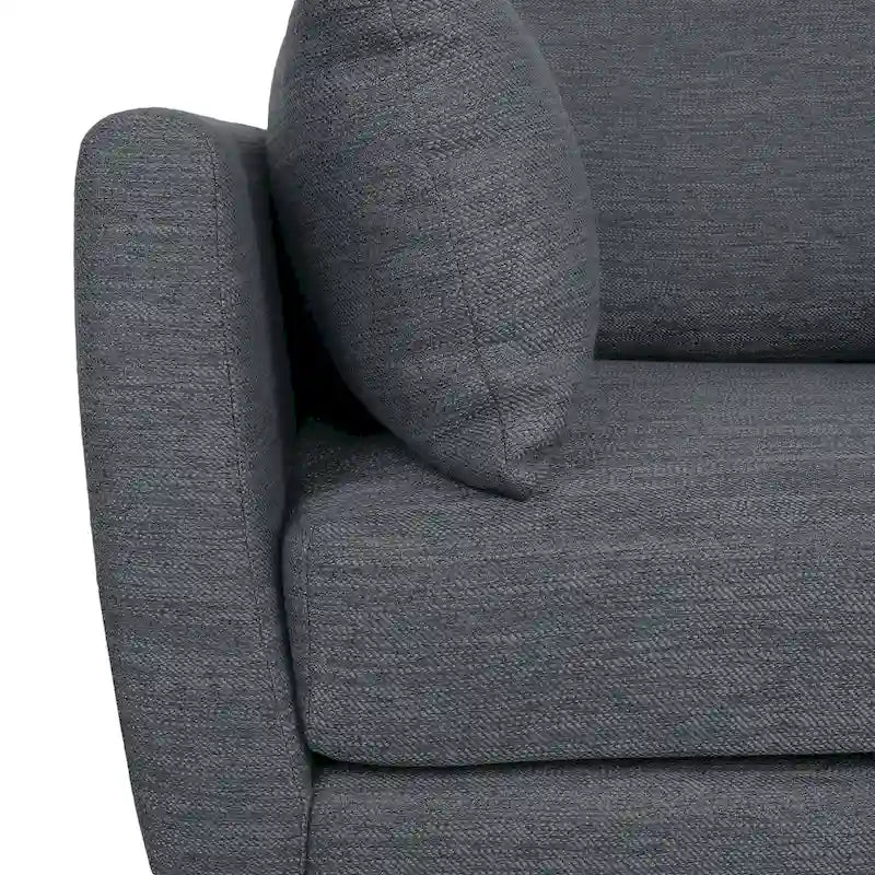 Fauteuil club rembourré Gould avec coussins décoratifs par Christopher Knight Home