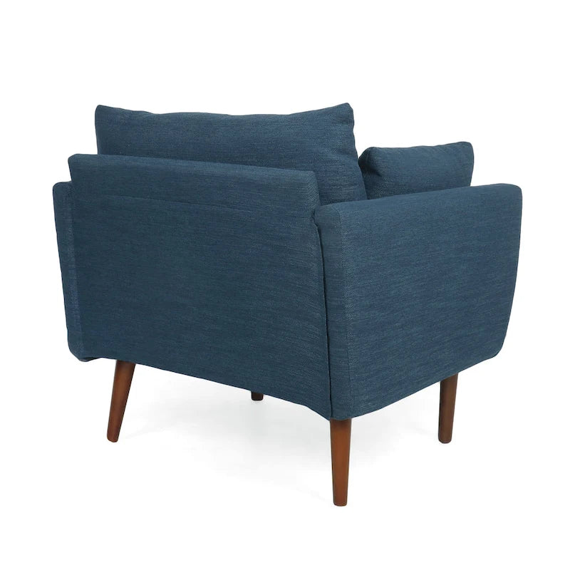 Fauteuil club rembourré Gould avec coussins décoratifs par Christopher Knight Home