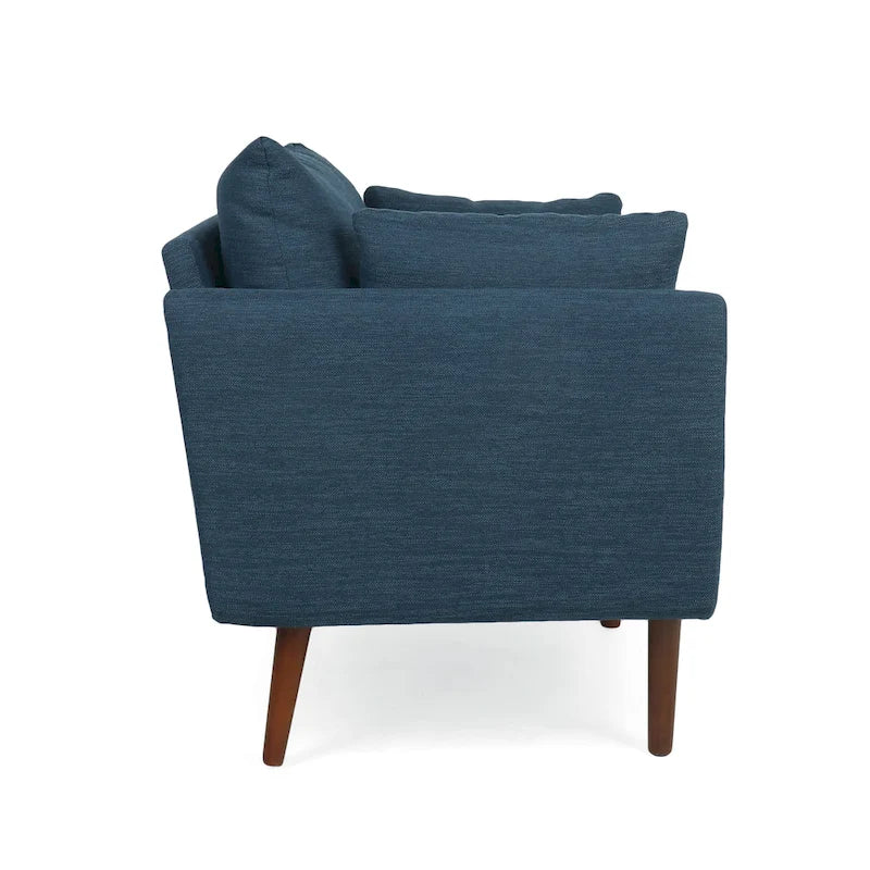 Fauteuil club rembourré Gould avec coussins décoratifs par Christopher Knight Home
