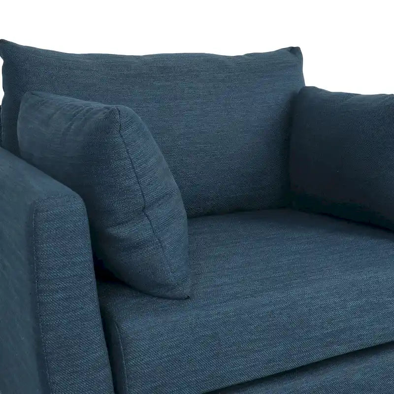 Fauteuil club rembourré Gould avec coussins décoratifs par Christopher Knight Home