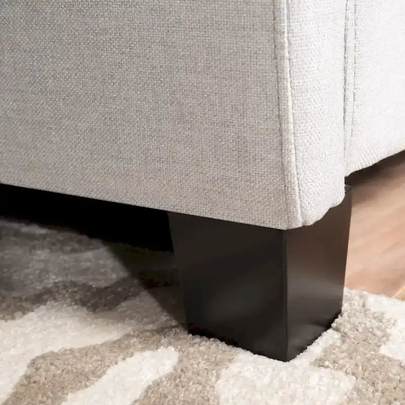 Ensemble de lit queen en tissu capitonné Costello de Christopher Knight Home