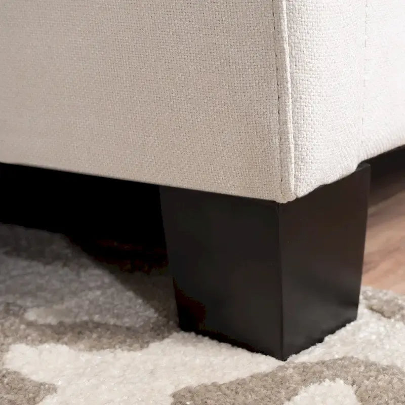 Ensemble de lit queen en tissu capitonné Costello de Christopher Knight Home
