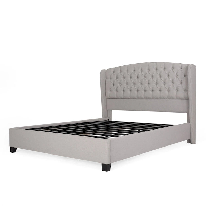 Ensemble de lit queen en tissu capitonné Costello de Christopher Knight Home