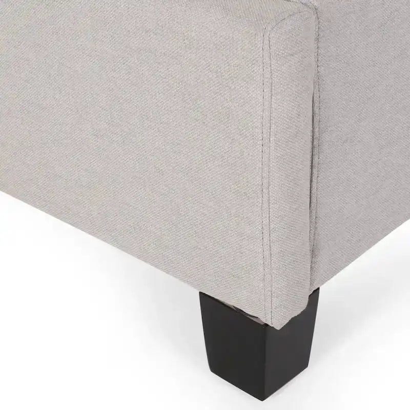 Ensemble de lit queen en tissu capitonné Costello de Christopher Knight Home