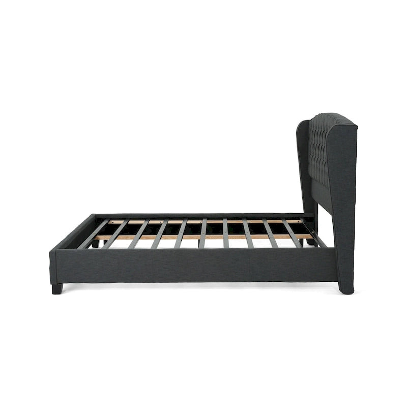Ensemble de lit queen en tissu capitonné Costello de Christopher Knight Home