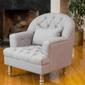 Fauteuil Anastasia capitonné de Christopher Knight Home