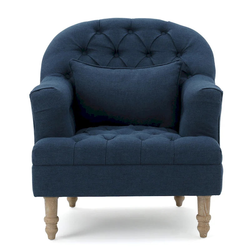 Fauteuil Anastasia capitonné de Christopher Knight Home