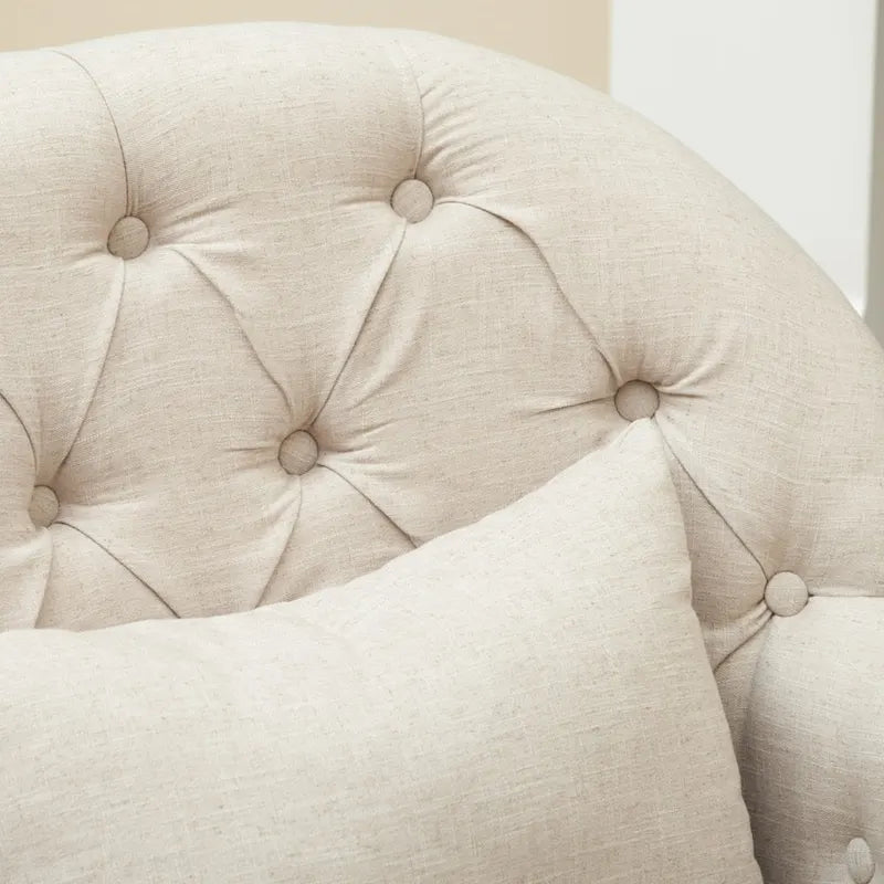 Fauteuil Anastasia capitonné de Christopher Knight Home