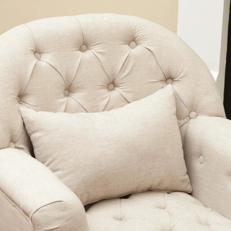 Fauteuil Anastasia capitonné de Christopher Knight Home