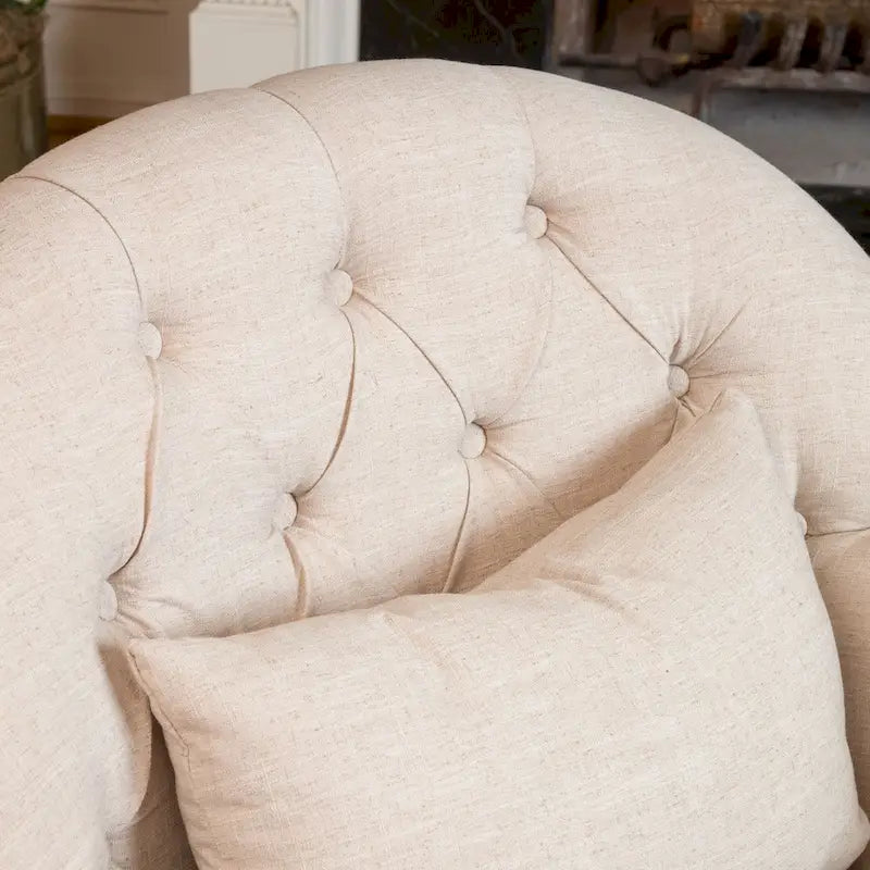 Fauteuil Anastasia capitonné de Christopher Knight Home