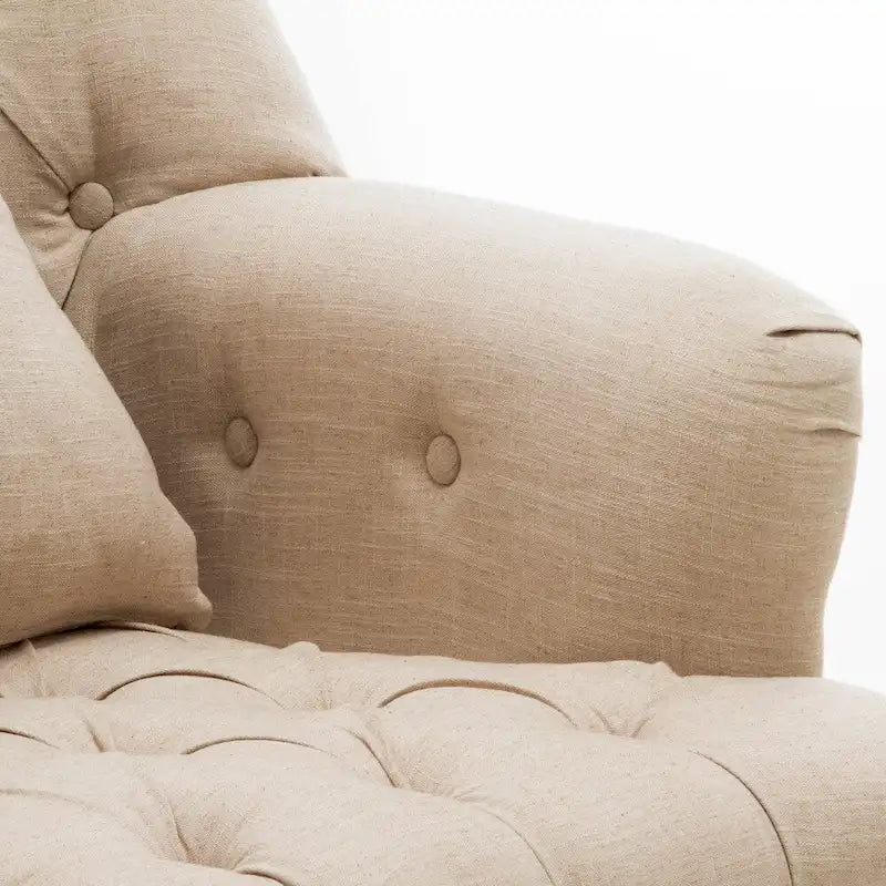 Fauteuil Anastasia capitonné de Christopher Knight Home