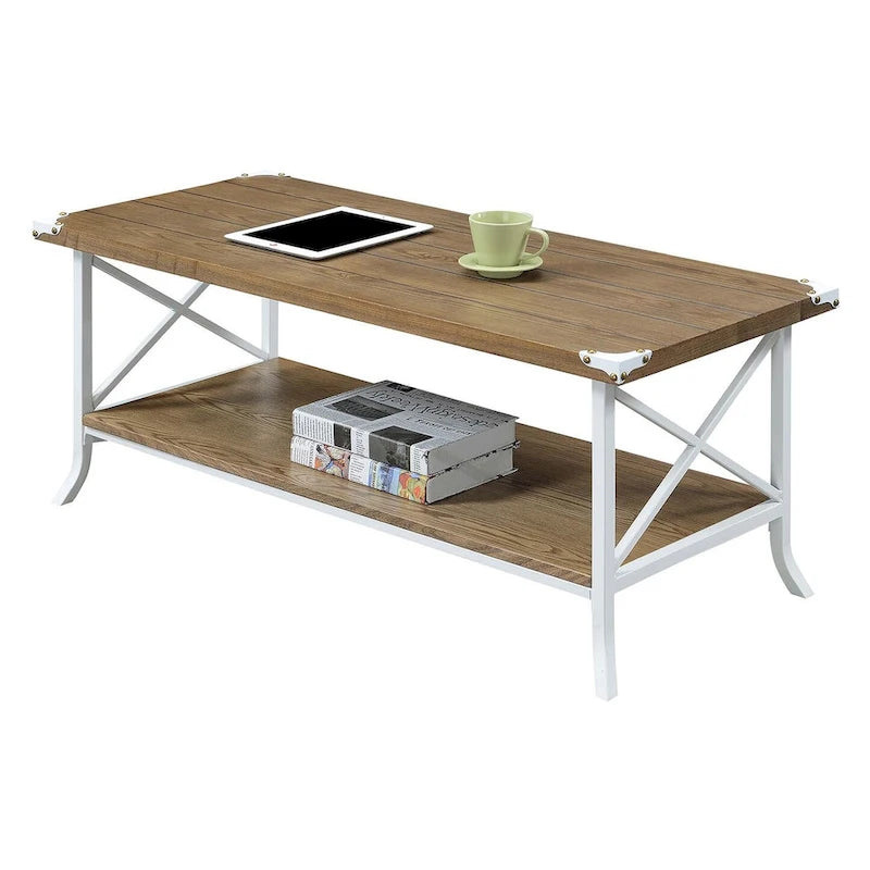 Table basse Brookline de Convenience Concepts avec étagère