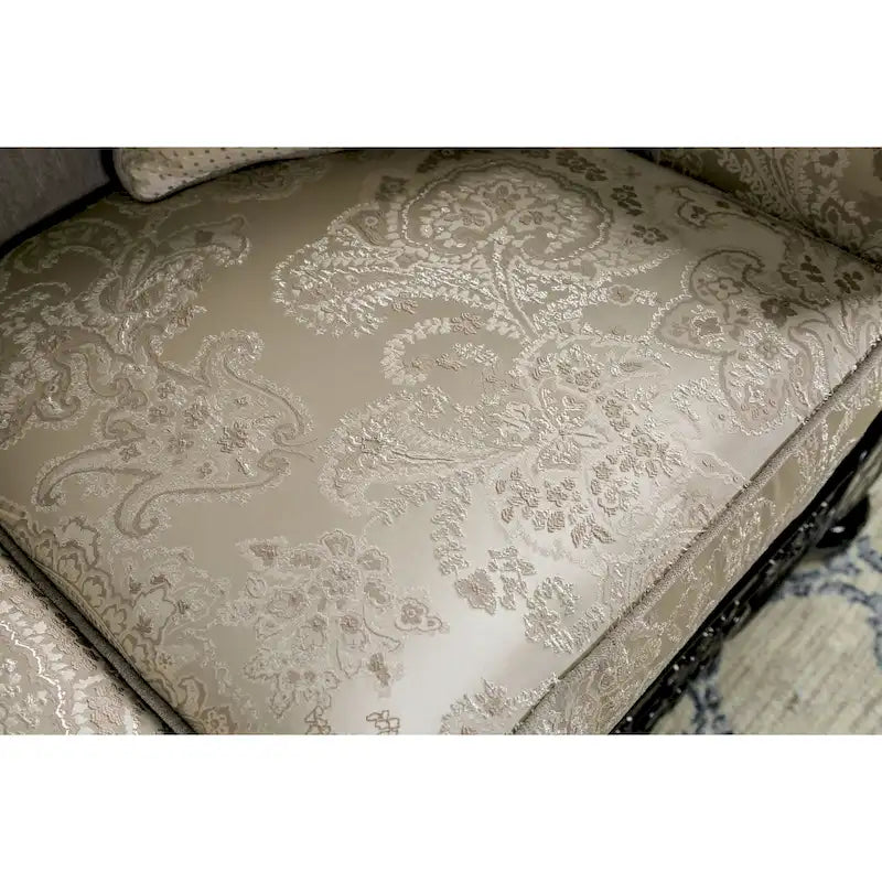 Canapé traditionnel Dikic en chenille, fabriqué par Furniture of America