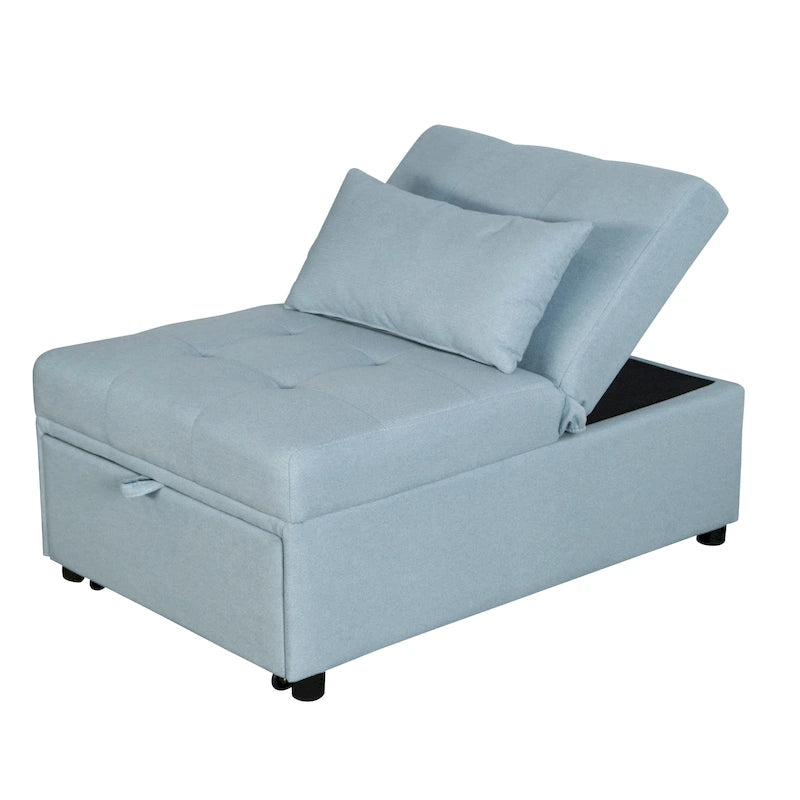 Canapé-lit futon 4 en 1 Lordear, convertible et pliable - 39,9 x 26,8