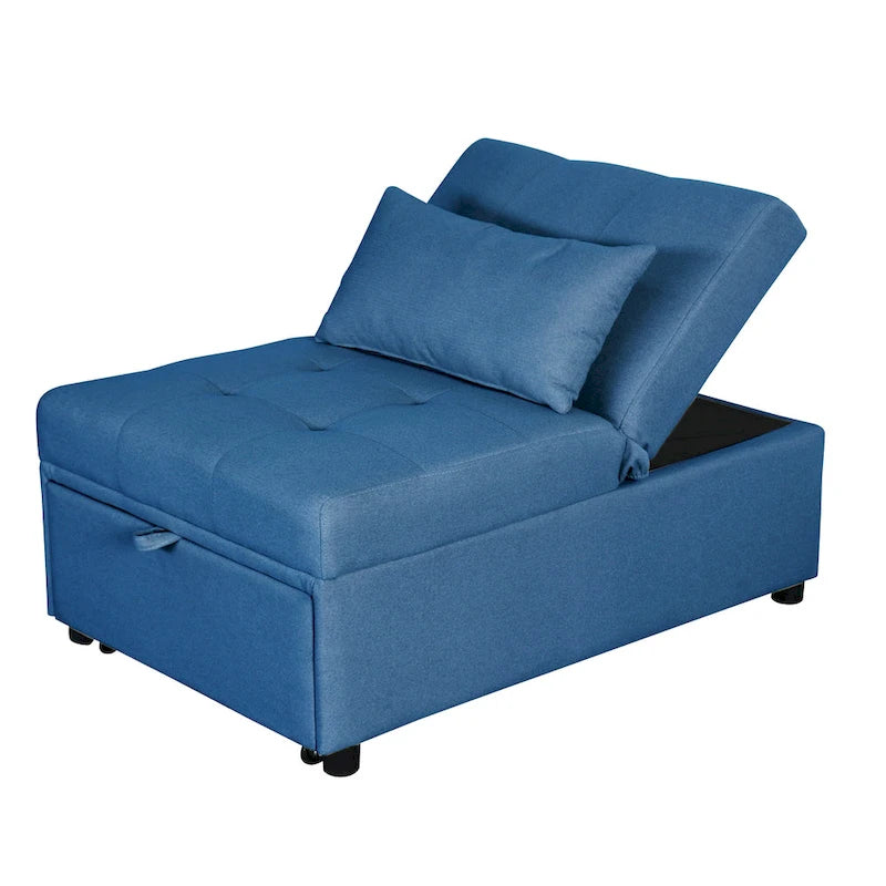 Canapé-lit futon 4 en 1 Lordear, convertible et pliable - 39,9 x 26,8