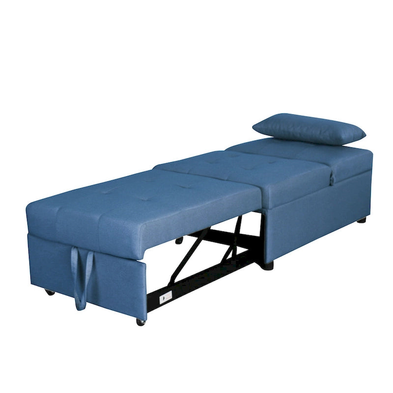 Canapé-lit futon 4 en 1 Lordear, convertible et pliable - 39,9 x 26,8