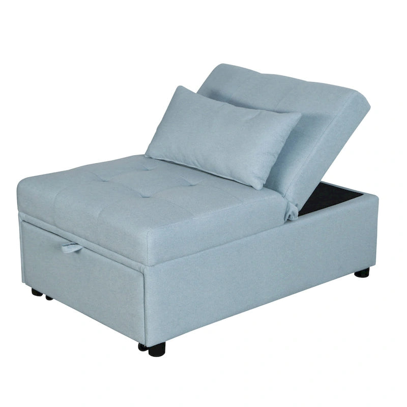 Canapé-lit futon 4 en 1 Lordear, convertible et pliable - 39,9 x 26,8