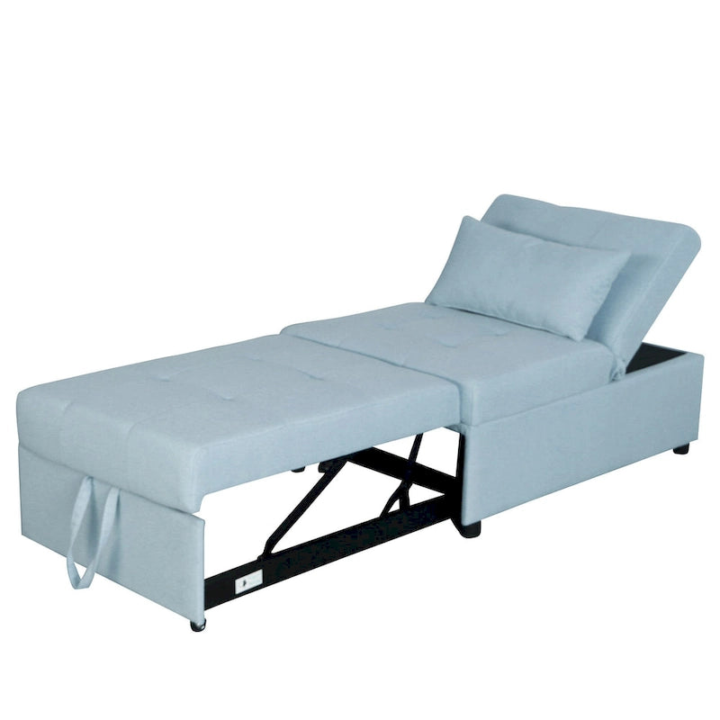Canapé-lit futon 4 en 1 Lordear, convertible et pliable - 39,9 x 26,8