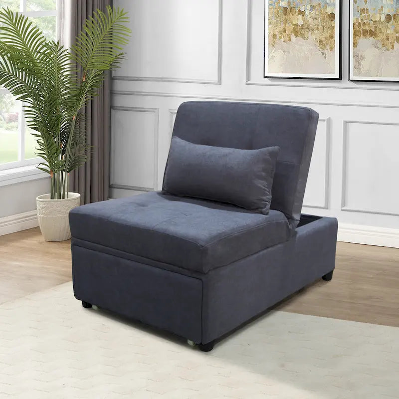 Canapé-lit futon 4 en 1 Lordear, convertible et pliable - 39,9 x 26,8