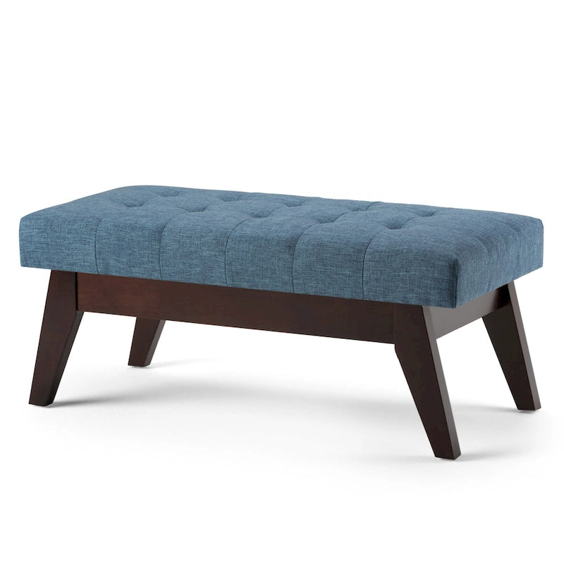 Banc ottoman rectangulaire de style moderne du milieu du siècle WYNDENHALL Tierney de 101,6 cm de large