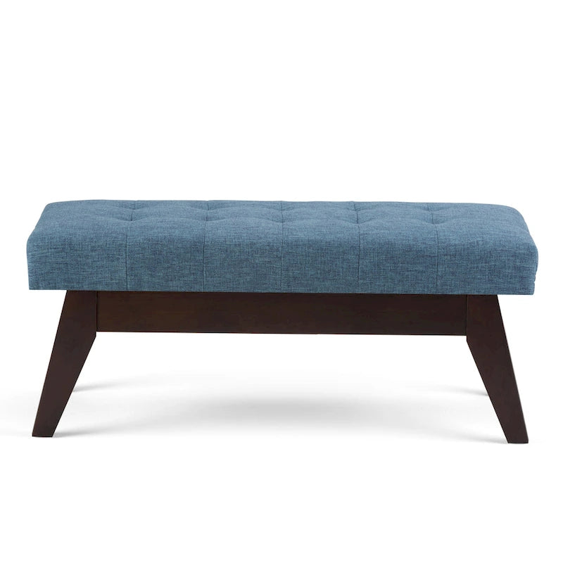 Banc ottoman rectangulaire de style moderne du milieu du siècle WYNDENHALL Tierney de 101,6 cm de large