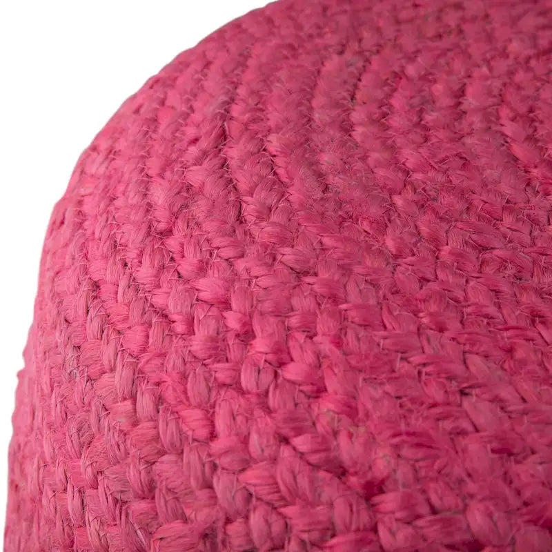 Pouf rond marron WYNDENHALL