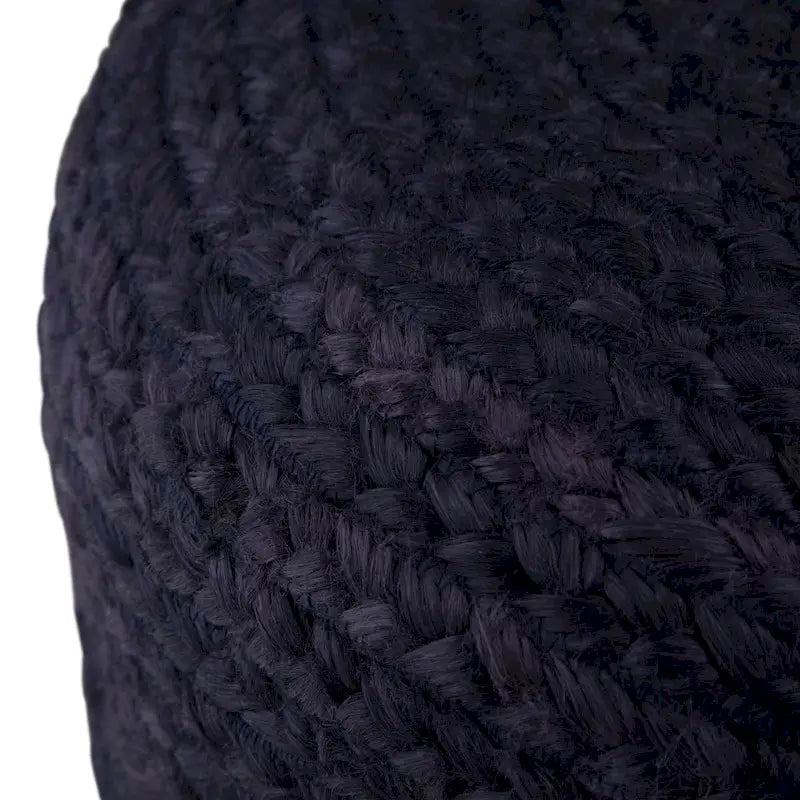 Pouf rond marron WYNDENHALL