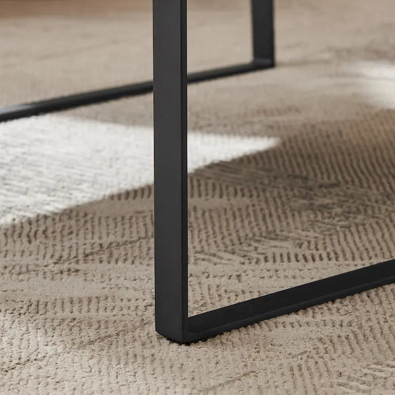 Fauteuil Art Leon moderne en similicuir avec structure en acier