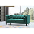 Canapé Chesterfield US Pride Vivian Classic Velvet Kittleson à clous décoratifs