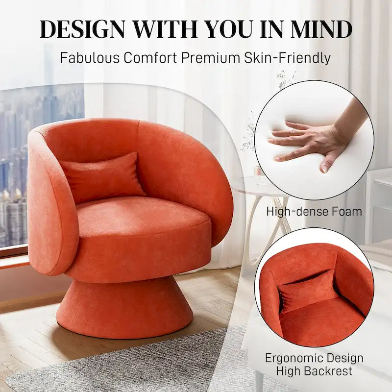 Fauteuils-canapés pivotants à 360 degrés Ouyessir