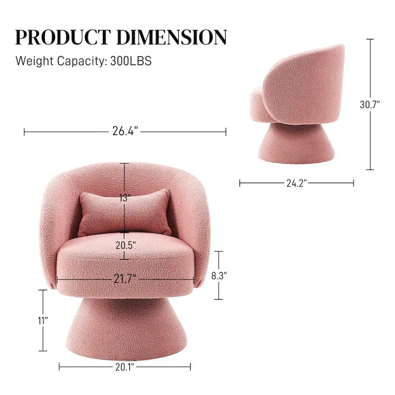 Fauteuils-canapés pivotants à 360 degrés Ouyessir