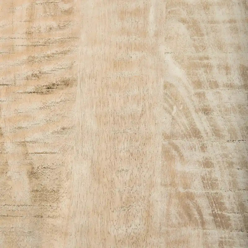 Table console Rosie en bois blond (grand modèle)