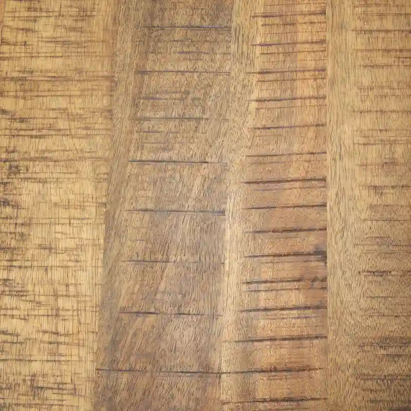 Table console Rosie en bois blond (grand modèle)