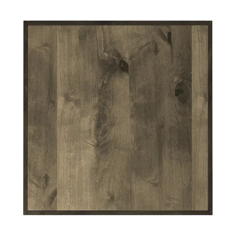 Meuble TV Bridgevine Home Joshua Creek 74 pouces (188 cm) pour téléviseurs jusqu'à 85 pouces (216 cm), aucun assemblage requis, finition bois de grange