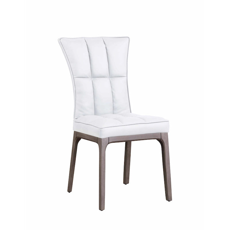 Ensemble de salle à manger Somette Pogo Criss Cross avec chaises blanches