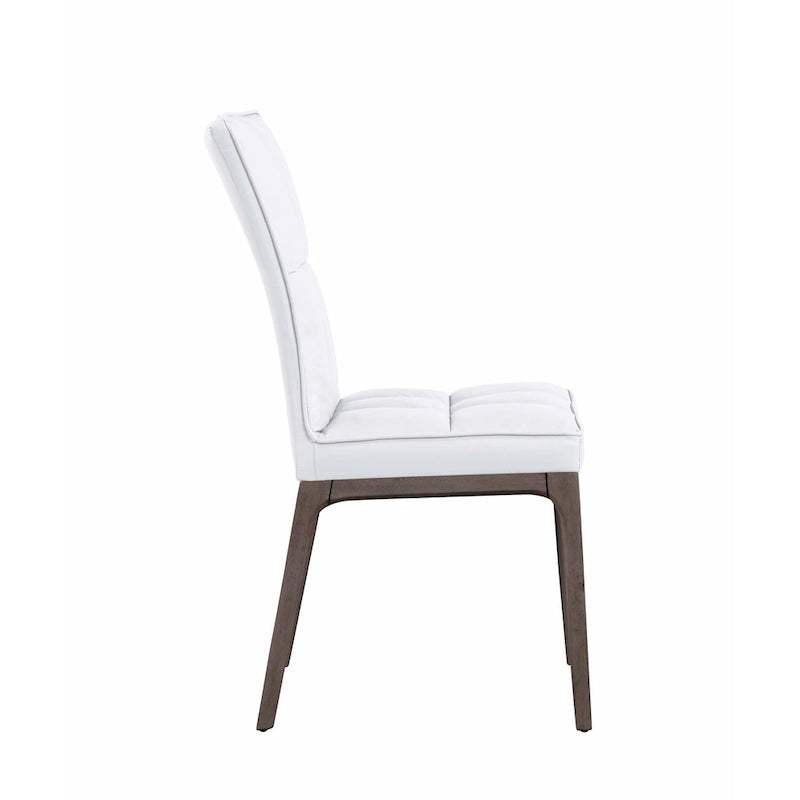 Ensemble de salle à manger Somette Pogo Criss Cross avec chaises blanches