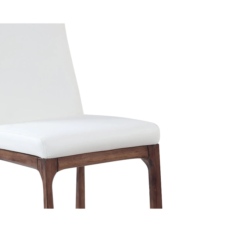 Tabouret de bar moderne Somette avec base en bois massif