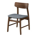 Chaises d'appoint Largo en bois massif (lot de 2)