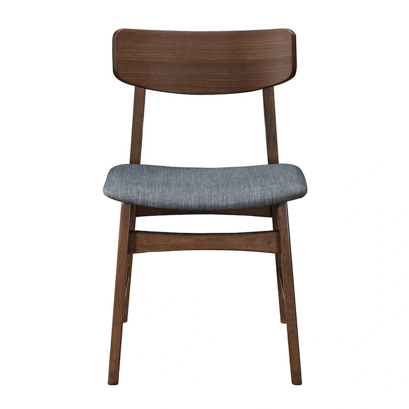 Chaises d'appoint Largo en bois massif (lot de 2)