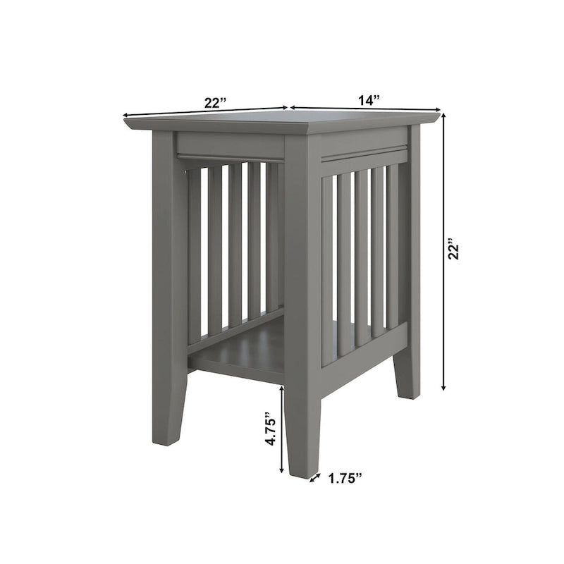 Table d'appoint pour chaise de mission AFI