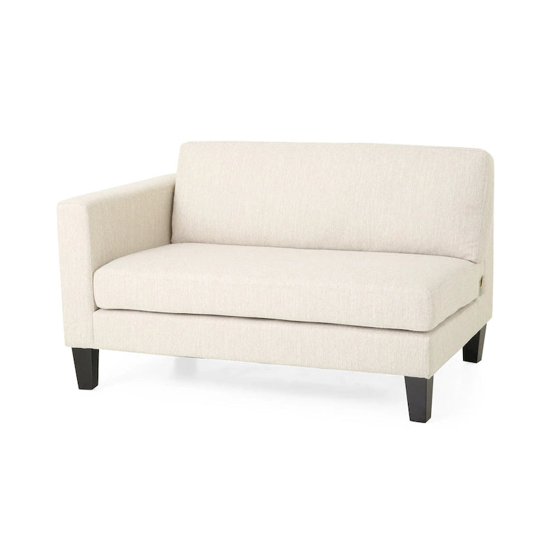 Canapé 4 places contemporain en tissu Clemons avec coussins décoratifs par Christopher Knight Home