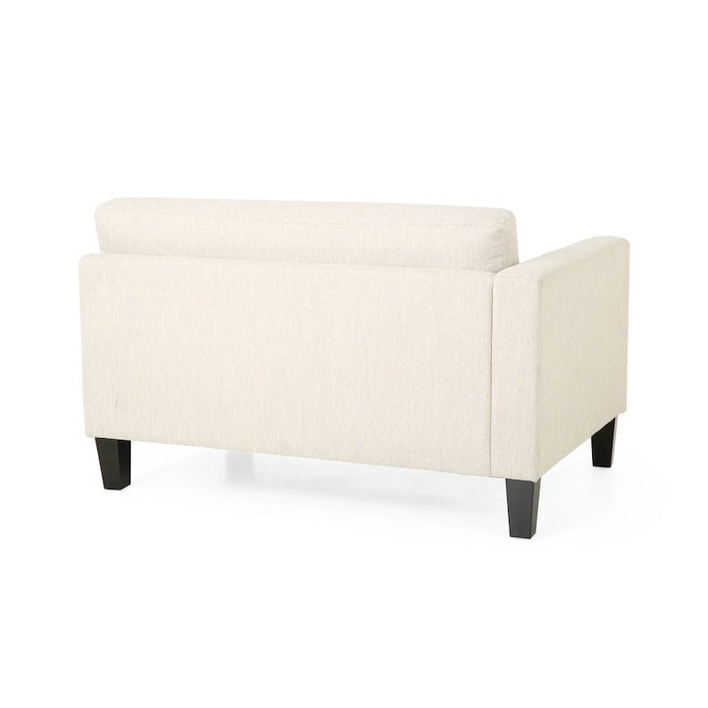 Canapé 4 places contemporain en tissu Clemons avec coussins décoratifs par Christopher Knight Home