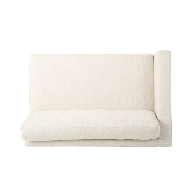 Canapé 4 places contemporain en tissu Clemons avec coussins décoratifs par Christopher Knight Home