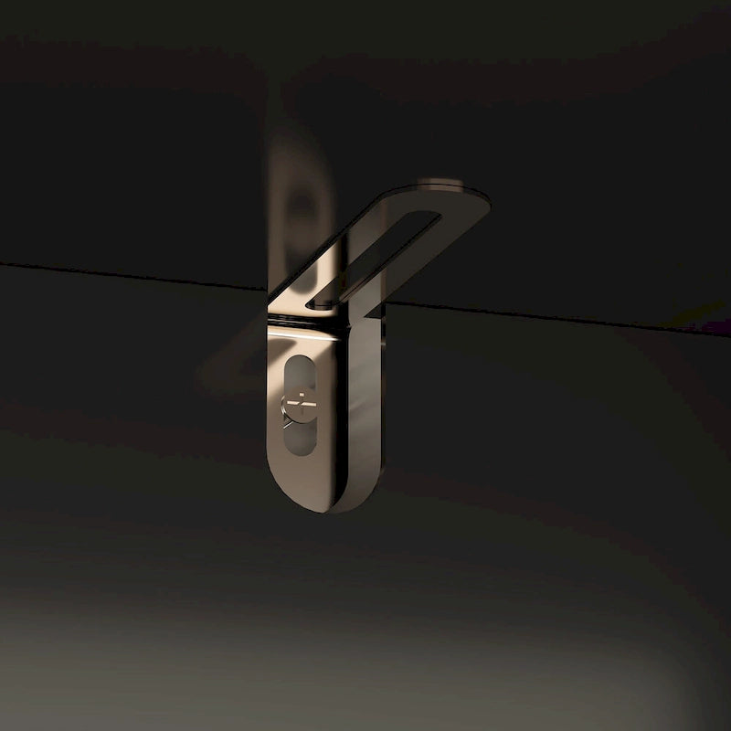 Commode moderne blanche à 6 tiroirs, coffre de rangement en bois